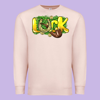 Love St. Patrick's Day Premium Sweatshirt Designed By Howdyjamesfarm