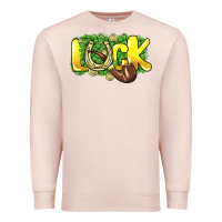 Pale Pink Love St. Patrick's Day Premium Sweatshirt - HowdyJamesFarm
