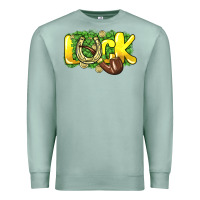 Seafoam Love St. Patrick's Day Premium Sweatshirt - HowdyJamesFarm