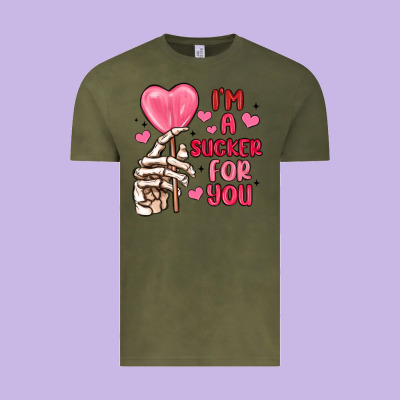 I M A Sucker For You Vintage Tee Designed By Maliassmallbusiness