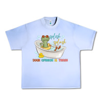 Grape Ice splash splash your opinion is trash Urban Heavy Tee - MaliasSmallBusiness