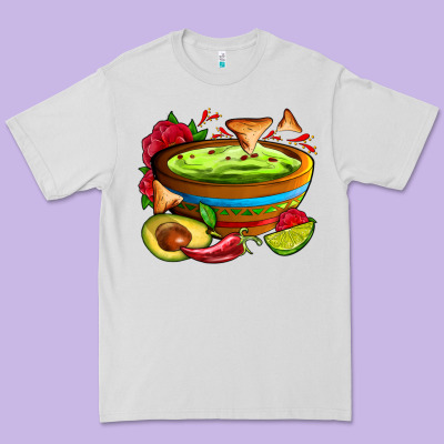 Guacamole Premium Tee Designed By Adodesignshop
