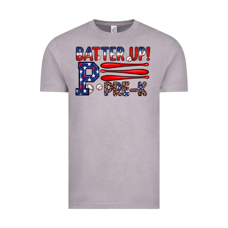 Batter Up Pre K Vintage Tee by JahusDesignShop | Teevron