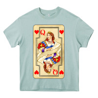 Arona love playing cards queen Heavy Core Tee - AdoDesignShop