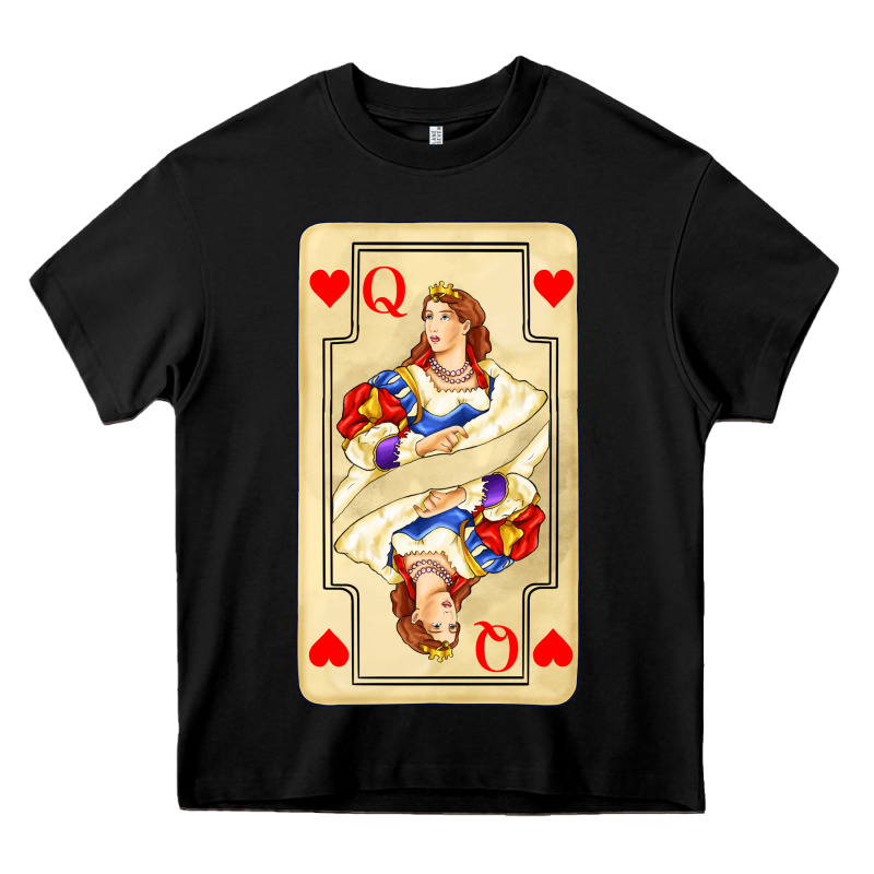 Love Playing Cards Queen Heavy Core Tee by AdoDesignShop | Teevron