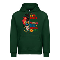 Forest Green in a world full of princess be a chingona Urban Hoodie - BundleAndBundleShop
