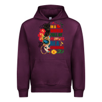 Mauve Wine in a world full of princess be a chingona Urban Hoodie - BundleAndBundleShop