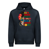 Navy in a world full of princess be a chingona Urban Hoodie - BundleAndBundleShop