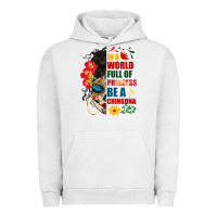 Pigment Lunar Rock in a world full of princess be a chingona Urban Hoodie - BundleAndBundleShop