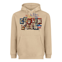 Mushroom Cousin crew 4th of july Heavyweight Hoodie - CowGirlArtShop