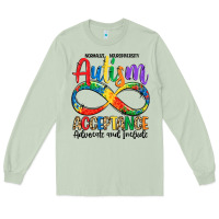 Matcha autism acceptance Long Sleeve Tee - LillyAllenDesigns