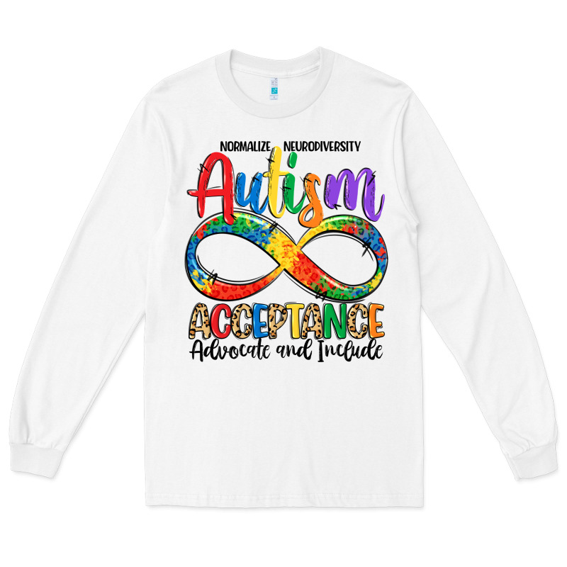 Autism Acceptance Long Sleeve Tee by LillyAllenDesigns | Teevron