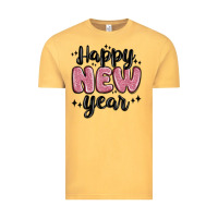 Vintage Mustard happy new year Vintage Tee - MaliasSmallBusiness