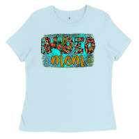 Baby Blue rodeo mom Ladies Tee - JahusDesignShop