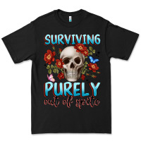 Black surviving purely out of spite Premium Tee - JahusDesignShop