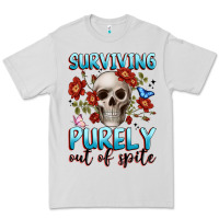 Dove Grey surviving purely out of spite Premium Tee - JahusDesignShop