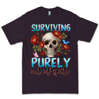Plum surviving purely out of spite Premium Tee - JahusDesignShop