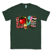 Sports Green love teacher Classic Tee - NancyCooperArtShop