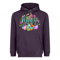 Plum Easter Mama Happy Easter Day Heavyweight Hoodie - CowGirlArtShop