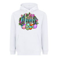 White Easter Mama Happy Easter Day Heavyweight Hoodie - CowGirlArtShop