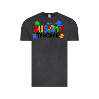 Vintage Black ausome teacher Vintage Tee - MaliasSmallBusiness