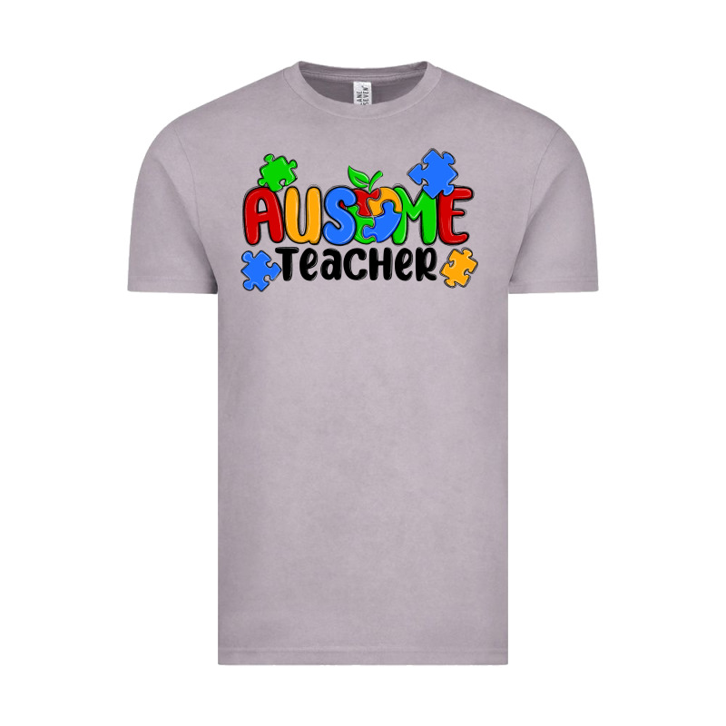 Ausome Teacher Vintage Tee by MaliasSmallBusiness | Teevron