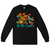 Black T- Rex Tis The Season Long Sleeve Tee - RanaPortraitStore