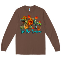 Chestnut T- Rex Tis The Season Long Sleeve Tee - RanaPortraitStore