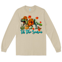 Mushroom T- Rex Tis The Season Long Sleeve Tee - RanaPortraitStore
