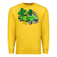 Lemon western truck St. Patrick's Day Premium Sweatshirt - HowdyJamesFarm