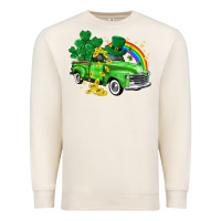 Sandshell western truck St. Patrick's Day Premium Sweatshirt - HowdyJamesFarm