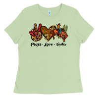 Matcha peace love rodeo Ladies Tee - JahusDesignShop