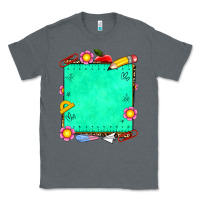 Charcoal Heather school add your own text Classic Tee - NancyCooperArtShop
