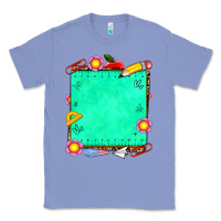 Colony Blue school add your own text Classic Tee - NancyCooperArtShop