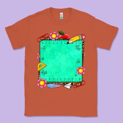 School Add Your Own Text Classic Tee Designed By Nancycooperartshop