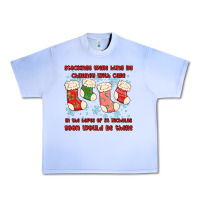 Grape Ice stockings were hung by chimney Urban Heavy Tee - MaliasSmallBusiness