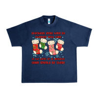 Navy stockings were hung by chimney Urban Heavy Tee - MaliasSmallBusiness