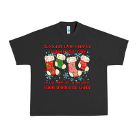 Pigment Black stockings were hung by chimney Urban Heavy Tee - MaliasSmallBusiness