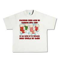Pistachio stockings were hung by chimney Urban Heavy Tee - MaliasSmallBusiness