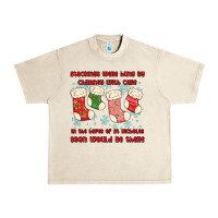 Sandshell stockings were hung by chimney Urban Heavy Tee - MaliasSmallBusiness