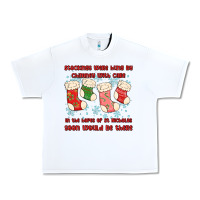 White stockings were hung by chimney Urban Heavy Tee - MaliasSmallBusiness