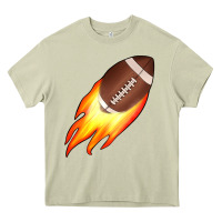 Mossy american football Heavy Core Tee - JahusDesignShop