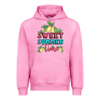 Fuchsia Pink sweet summer time lemonade Urban Hoodie - BundleAndBundleShop
