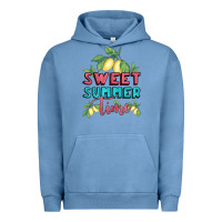 Pigment Pebble Blue sweet summer time lemonade Urban Hoodie - BundleAndBundleShop
