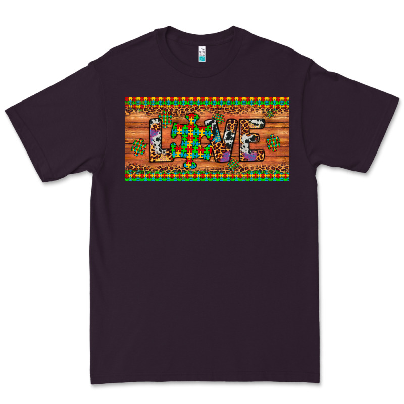 Love Autism Awareness License Plate Premium Tee by Artiststas | Teevron