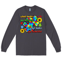 Smoke what makes you different is what makes  you beauti Long Sleeve Tee - LillyAllenDesigns