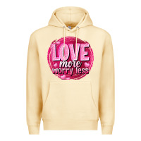 Pina Colada Love more worry less Valentine's Day Premium Hoodie - HowdyJamesFarm