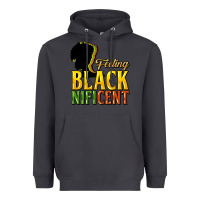 Smoke Feeling blacknificent Heavyweight Hoodie - HowdyJamesFarm