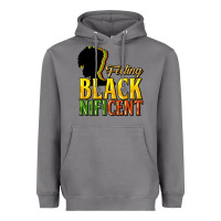 Storm Feeling blacknificent Heavyweight Hoodie - HowdyJamesFarm