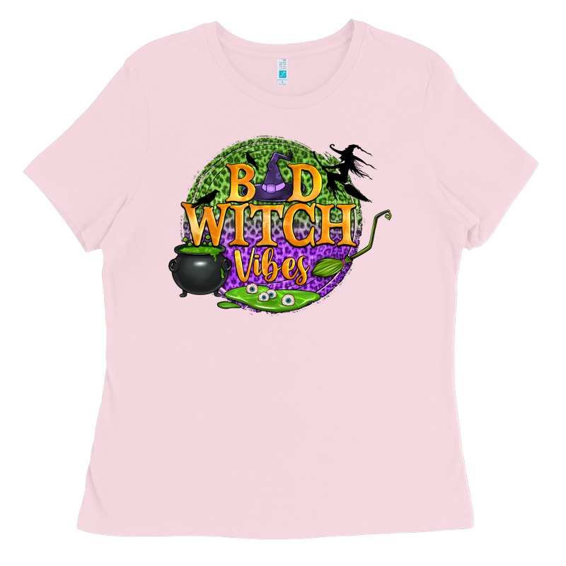 Bad Witch Vibes Ladies Tee by BundleAndBundleShop | Teevron